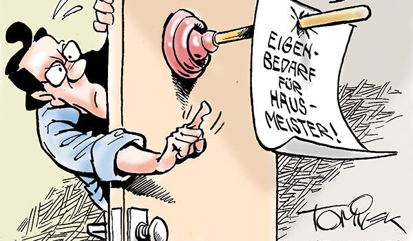 Eigenbedarf für Hausmeister?