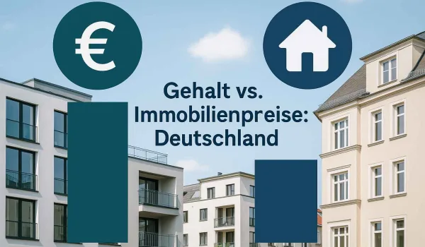 Gehalt gegen Quadratmeterpreis: Wo Käufer heute im Vorteil sind