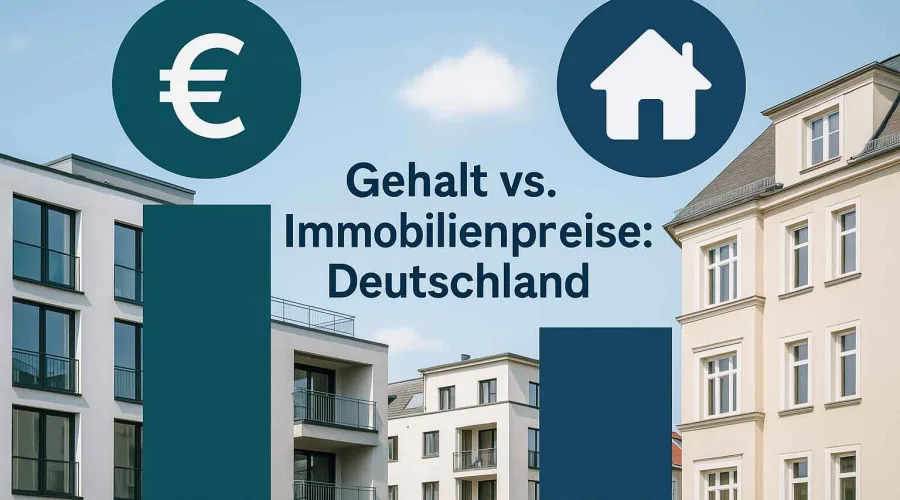 Gehalt gegen Quadratmeterpreis: Wo Käufer heute im Vorteil sind