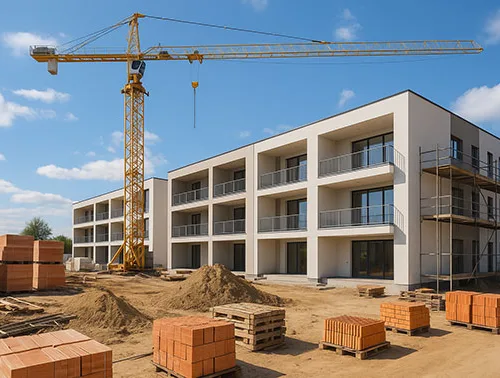 Baugenehmigungen steigen – doch der Neubau bleibt unter Bedarf