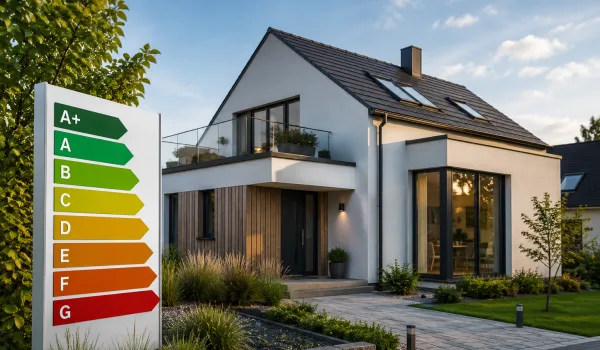 Gute Energiebilanz zahlt sich aus: Bis zu  20 Prozent Preisaufschlag für effiziente Immobilien