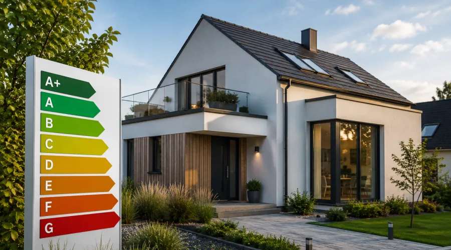 Gute Energiebilanz zahlt sich aus: Bis zu  20 Prozent Preisaufschlag für effiziente Immobilien