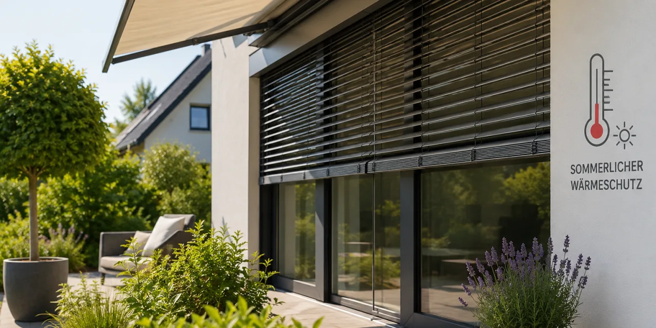 Sommerlicher Wärmeschutz: Wie Immobilien bei Hitze angenehm bleiben