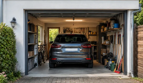 Die Garage ist kein Abstellraum